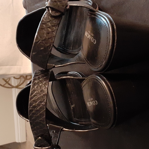 Coach Block heel Sandals - Picture 3 of 7